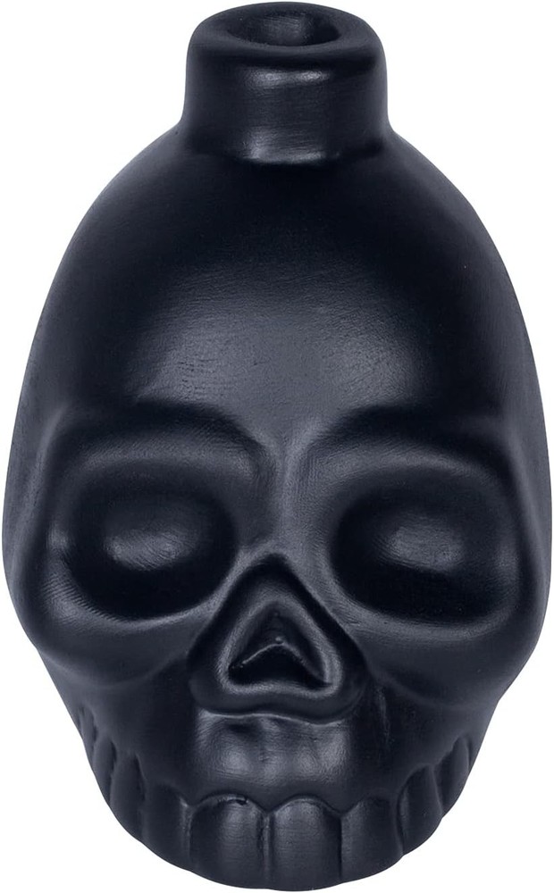 Silbato de muerte azteca gritando – Cráneo Negro