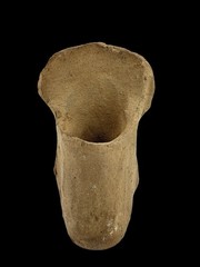 Vintage Pre-Columbian Inspired Mayan Terracotta Decorative Pottery Artifact
