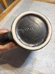 Heart MaraPottery Mug in lead free stoneware 16oz
