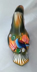 Hand Painted Mexican Talavera Ceramic Pottery Tabletop TOUCAN Figurine