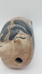 Vintage Mexican Hand-Painted Tonala Art Pottery Owl 9″ Tall Classic Colors