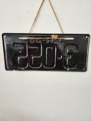 RARE Black Folk ART From Mel Edwards deceased.on 1933 NH,auto plate acrylic
