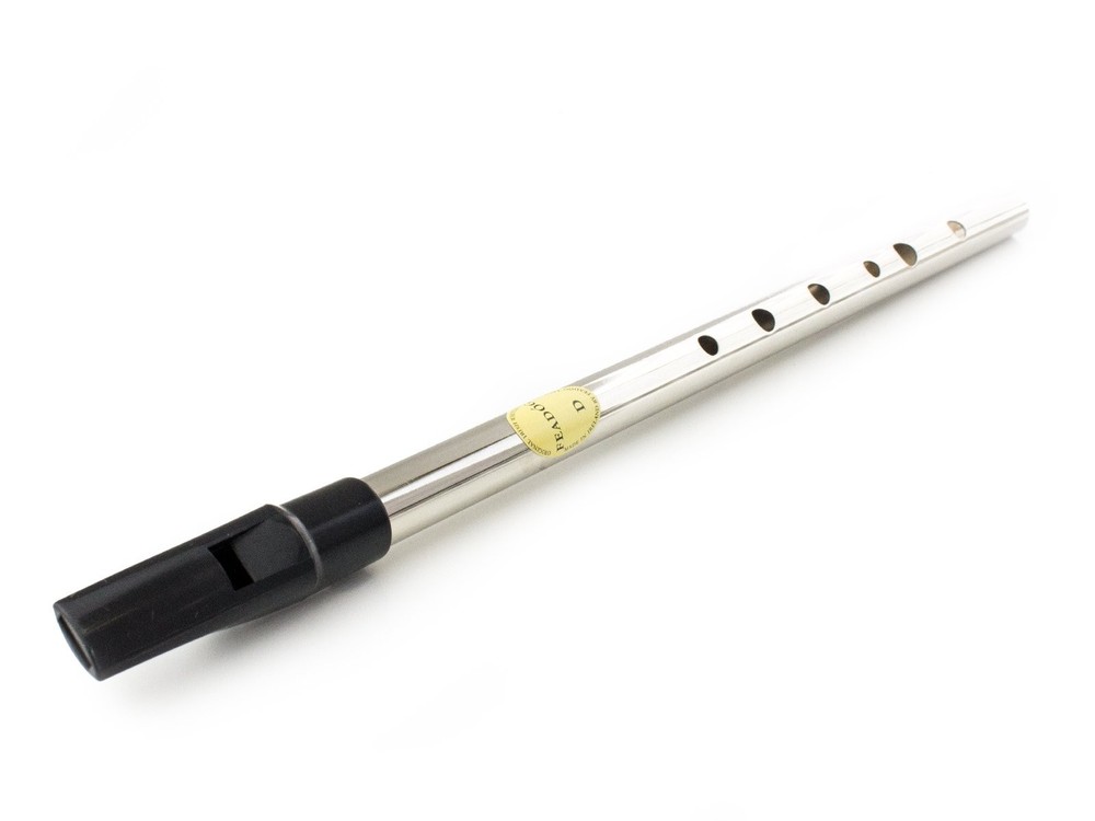 Feadog D Key Nickel Irish Tin Penny Whistle Traditional Music Instrument