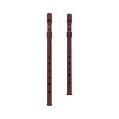 SMARTWOODI Set of 2 Irish Whistles Wood Grain Key of C & D ABS