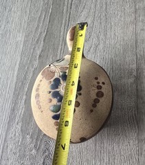Cute Pottery Turtle Tonala Floral Design Mexico