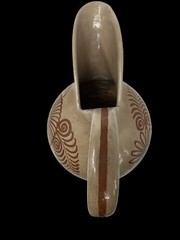 Vintage Handmade Tlaquepaque 1930’s Mexican Art Pitcher Mexican Folk Art Pottery