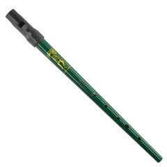 Clarke Sweetone Tinwhistle Key D Green Pennywhistle Soft Black Cloth Pouch