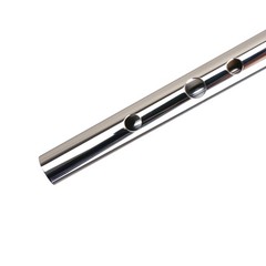 Irish Tin Whistle Key D Silver Brass Penny Whistle Traditional Instrument