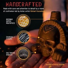 Real Screaming Aztec Death Whistle By ITZCOEHUA Loudest Authentic Human Sounding