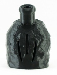 Aztec / Mayan Death Whistle Onyx Black Skull *** MADE IN USA ***