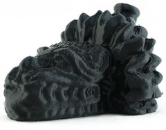 Aztec Quetzalcoatl Death Whistle Black Onyx Feathered Serpent God MADE IN USA