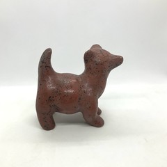 2 Vtg Classic Colima Dogs Pre-Columbian Style Redware Small Reproductions