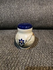 Xochiquetzal Tonala Mexican Pottery Teresa Duran Salt / Pepper Shaker Single