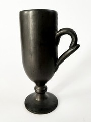 2 VTG MEXICAN OAXACAN COYOTEPEC BARRO NEGRO BLACK CLAY LAMA WESTERN AIRLINES CUP