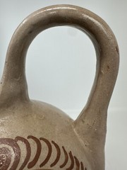 Vintage Handmade Tlaquepaque 1930’s Mexican Art Pitcher Mexican Folk Art Pottery