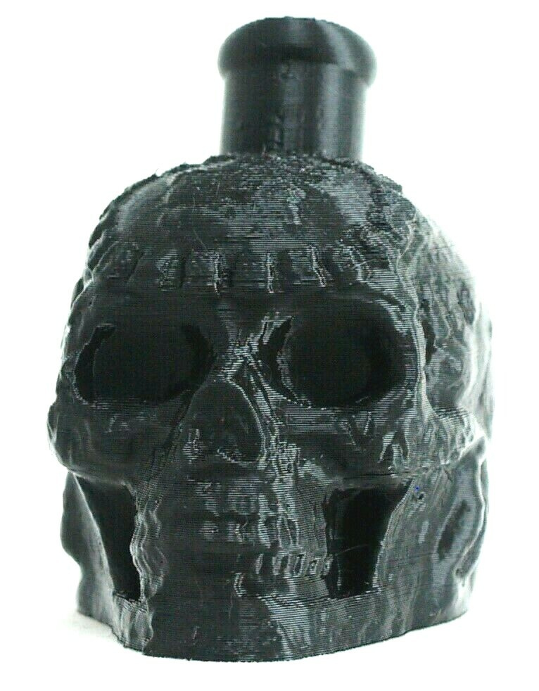 Aztec / Mayan Death Whistle Onyx Black Skull *** MADE IN USA ***