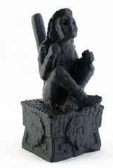 Aztec Xochipilli Death Whistle Black Onyx God of Ecstasy Art & Music MADE IN USA